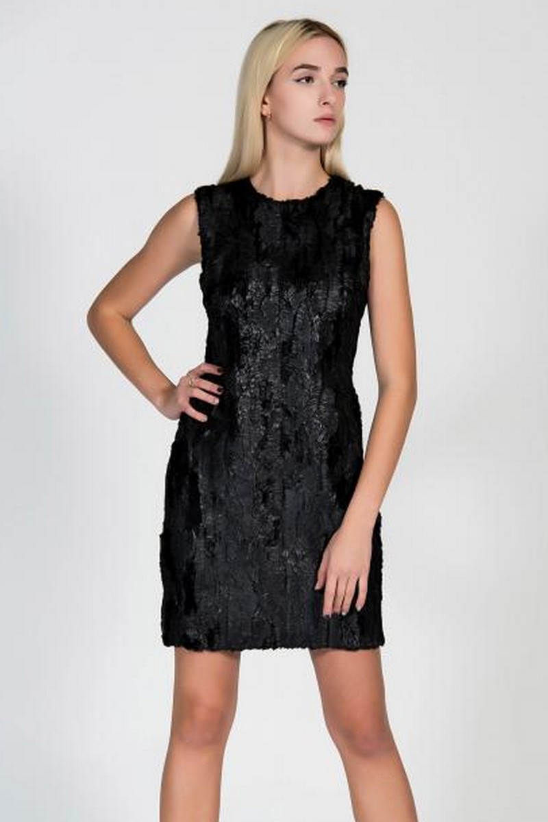 Buy Women stylish little black dress, party elegant sleeveless bodycon dress