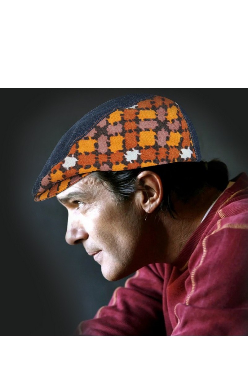 Buy Trend Stylish Men Cotton Wool Flat Newsboy Driving Hat Cap, Beret Golf Designer Caps